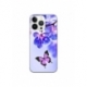 Husa personalizata tip carcasa HQPrint pentru Apple iPhone 14 Pro, model Butterfly 2, multicolor, S1D1M0029