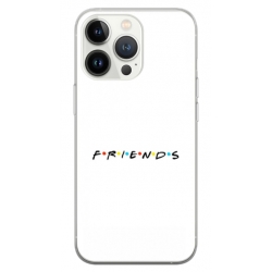 Husa personalizata tip carcasa HQPrint pentru Apple iPhone 14 Pro, model FRIENDS 1, multicolor, S1D1M0043