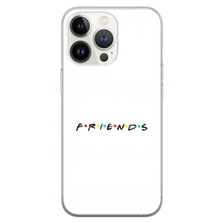 Husa personalizata tip carcasa HQPrint pentru Apple iPhone 14 Pro, model FRIENDS 1, multicolor, S1D1M0043
