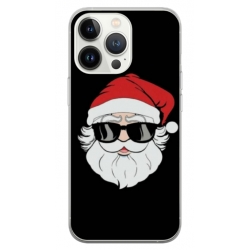 Husa personalizata tip carcasa HQPrint pentru Apple iPhone 14 Pro, model Cool Santa, multicolor, S1D1M0046