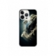 Husa personalizata tip carcasa HQPrint pentru Apple iPhone 14 Pro, model Cloudy Earth, multicolor, S1D1M0067