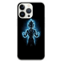 Husa personalizata tip carcasa HQPrint pentru Apple iPhone 14 Pro, model Goku, multicolor, S1D1M0087