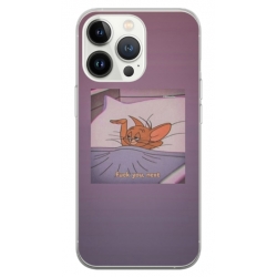 Husa personalizata tip carcasa HQPrint pentru Apple iPhone 14 Pro, model Jerry 1, multicolor, S1D1M0104