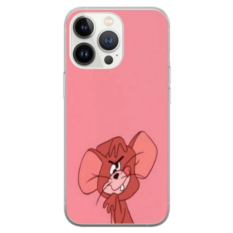 Husa personalizata tip carcasa HQPrint pentru Apple iPhone 14 Pro, model Jerry 2, multicolor, S1D1M0105