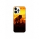 Husa personalizata tip carcasa HQPrint pentru Apple iPhone 14 Pro, model Lion King 1, multicolor, S1D1M0119