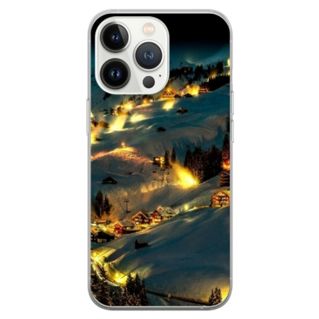 Husa personalizata tip carcasa HQPrint pentru Apple iPhone 14 Pro, model Nice View 6, multicolor, S1D1M0128