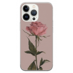 Husa personalizata tip carcasa HQPrint pentru Apple iPhone 14 Pro, model Flowers 8, multicolor, S1D1M0141