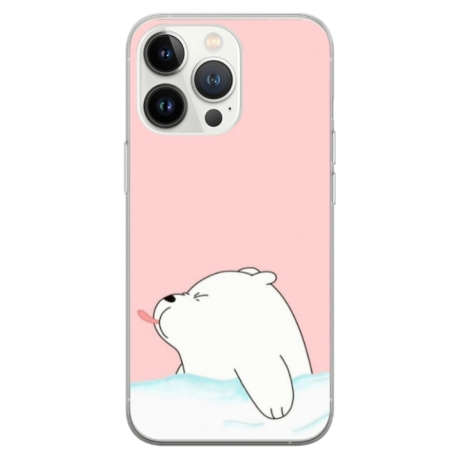 Husa personalizata tip carcasa HQPrint pentru Apple iPhone 14 Pro, model Bears 4, multicolor, S1D1M0144