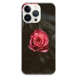 Husa personalizata tip carcasa HQPrint pentru Apple iPhone 14 Pro, model Flowers 11, multicolor, S1D1M0156