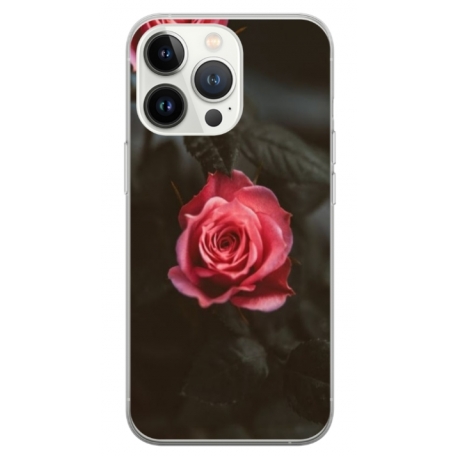 Husa personalizata tip carcasa HQPrint pentru Apple iPhone 14 Pro, model Flowers 11, multicolor, S1D1M0156