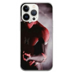 Husa personalizata tip carcasa HQPrint pentru Apple iPhone 14 Pro, model Spiderman 6, multicolor, S1D1M0172
