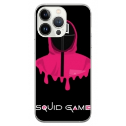 Husa personalizata tip carcasa HQPrint pentru Apple iPhone 14 Pro, model Squid Game 7, multicolor, S1D1M0179
