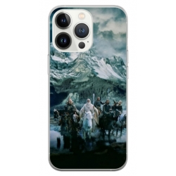 Husa personalizata tip carcasa HQPrint pentru Apple iPhone 14 Pro, model Lord of the Rings 1, multicolor, S1D1M0189