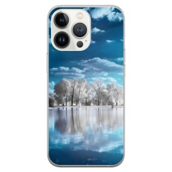 Husa personalizata tip carcasa HQPrint pentru Apple iPhone 14 Pro, model Nice View 9, multicolor, S1D1M0221