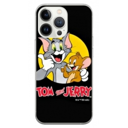 Husa personalizata tip carcasa HQPrint pentru Apple iPhone 14 Pro, model Tom and Jerry 4, multicolor, S1D1M0226