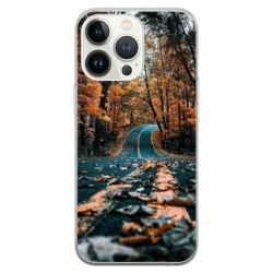 Husa personalizata tip carcasa HQPrint pentru Apple iPhone 14 Pro, model Nice View 13, multicolor, S1D1M0248