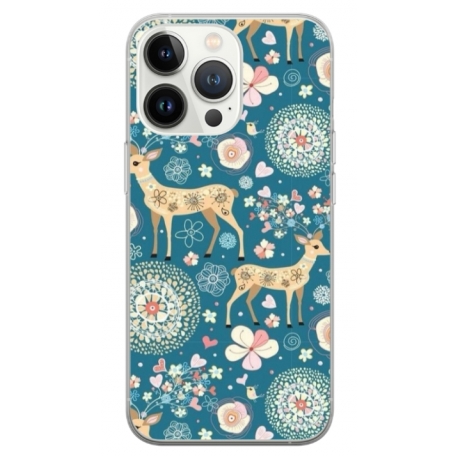 Husa personalizata tip carcasa HQPrint pentru Apple iPhone 14 Pro, model Mandela 1, multicolor, S1D1M0254