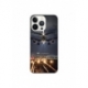 Husa personalizata tip carcasa HQPrint pentru Apple iPhone 14 Pro, model Airplane Landing, multicolor, S1D1M0266