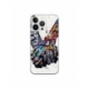Husa personalizata tip carcasa HQPrint pentru Apple iPhone 14 Pro, model Abstract Holding, multicolor, S1D1M0271