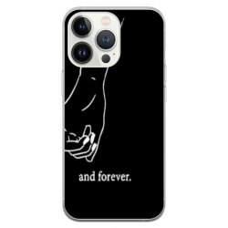 Husa personalizata tip carcasa HQPrint pentru Apple iPhone 14 Pro, model Always and Forever 2, multicolor, S1D1M0280