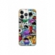 Husa personalizata tip carcasa HQPrint pentru Apple iPhone 14 Pro, model Grafitti, multicolor, S1D1M0289