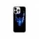 Husa personalizata tip carcasa HQPrint pentru Apple iPhone 14 Pro, model Blue King, multicolor, S1D1M0305