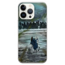 Husa personalizata tip carcasa HQPrint pentru Apple iPhone 14 Pro, model Brave, multicolor, S1D1M0310