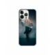 Husa personalizata tip carcasa HQPrint pentru Apple iPhone 14 Pro, model Burn the News, multicolor, S1D1M0345