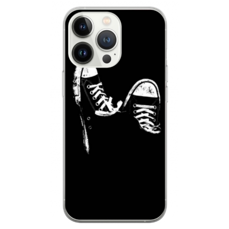 Husa personalizata tip carcasa HQPrint pentru Apple iPhone 14 Pro, model Sneakers, multicolor, S1D1M0381