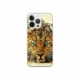 Husa personalizata tip carcasa HQPrint pentru Apple iPhone 14 Pro, model Cheetah, multicolor, S1D1M0382