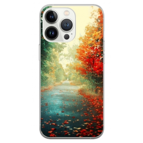 Husa personalizata tip carcasa HQPrint pentru Apple iPhone 14 Pro, model Nice View 15, multicolor, S1D1M0383