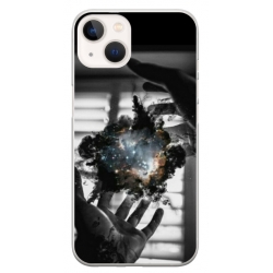 Husa personalizata tip carcasa HQPrint pentru Apple iPhone 14, model Dark Magic, multicolor, S1D1M0020