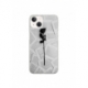 Husa personalizata tip carcasa HQPrint pentru Apple iPhone 14, model Black Rose, multicolor, S1D1M0021