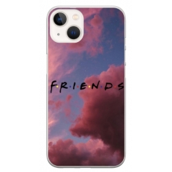 Husa personalizata tip carcasa HQPrint pentru Apple iPhone 14, model FRIENDS 2, multicolor, S1D1M0082