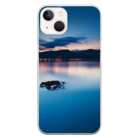 Husa personalizata tip carcasa HQPrint pentru Apple iPhone 14, model Nice View 5, multicolor, S1D1M0112