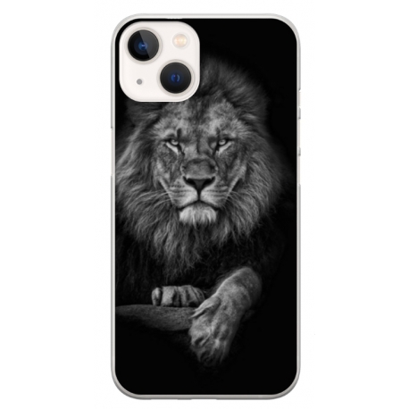 Husa personalizata tip carcasa HQPrint pentru Apple iPhone 14, model Lion 2, multicolor, S1D1M0117