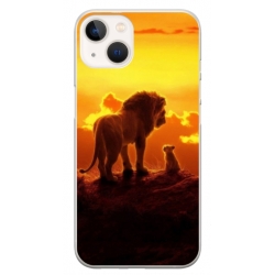 Husa personalizata tip carcasa HQPrint pentru Apple iPhone 14, model Lion King 1, multicolor, S1D1M0119