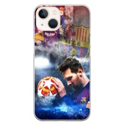 Husa personalizata tip carcasa HQPrint pentru Apple iPhone 14, model Messi 1, multicolor, S1D1M0122