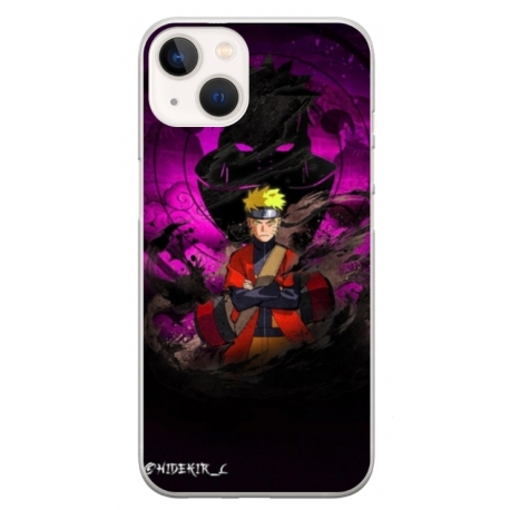 Husa personalizata tip carcasa HQPrint pentru Apple iPhone 14, model Naruto 1, multicolor, S1D1M0132