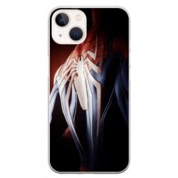 Husa personalizata tip carcasa HQPrint pentru Apple iPhone 14, model Spiderman 4, multicolor, S1D1M0170