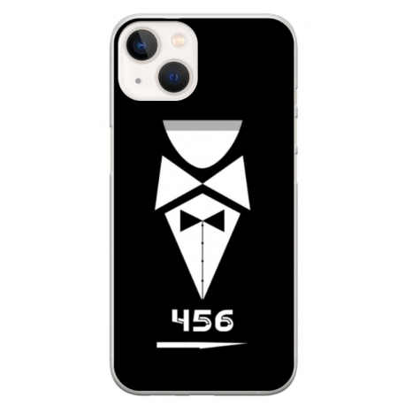 Husa personalizata tip carcasa HQPrint pentru Apple iPhone 14, model Squid Game 10, multicolor, S1D1M0182