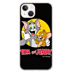 Husa personalizata tip carcasa HQPrint pentru Apple iPhone 14, model Tom and Jerry 4, multicolor, S1D1M0226