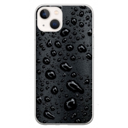 Husa personalizata tip carcasa HQPrint pentru Apple iPhone 14, model Rain, multicolor, S1D1M0244