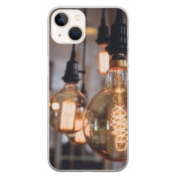 Husa personalizata tip carcasa HQPrint pentru Apple iPhone 14, model Lightbulb, multicolor, S1D1M0322