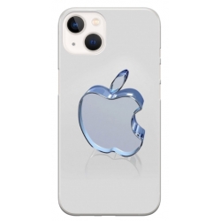 Husa personalizata tip carcasa HQPrint pentru Apple iPhone 14, model Apple Logo, multicolor, S1D1M0323
