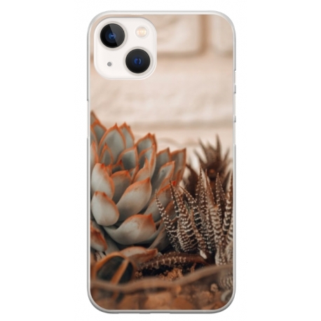 Husa personalizata tip carcasa HQPrint pentru Apple iPhone 14, model Flowers 21, multicolor, S1D1M0358