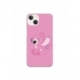 Husa personalizata tip carcasa HQPrint pentru Apple iPhone 15 Plus, model Pink Stitch, multicolor, S1D1M0005