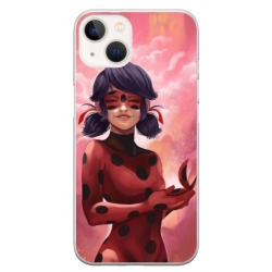 Husa personalizata tip carcasa HQPrint pentru Apple iPhone 15 Plus, model Buburuza, multicolor, S1D1M0025