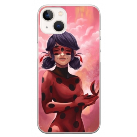 Husa personalizata tip carcasa HQPrint pentru Apple iPhone 15 Plus, model Buburuza, multicolor, S1D1M0025