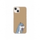Husa personalizata tip carcasa HQPrint pentru Apple iPhone 15 Plus, model Tired Bunny, multicolor, S1D1M0027